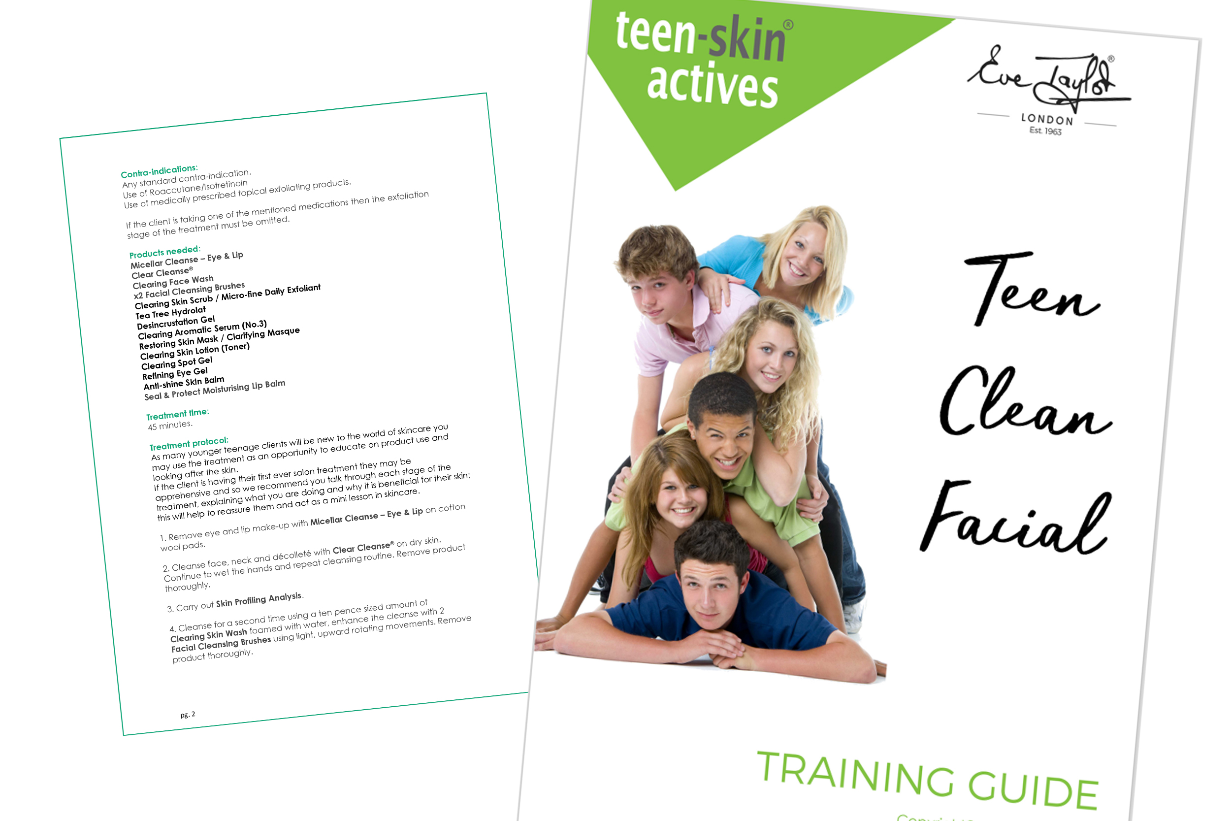 Teen Clean Facial Treatment Guide Professional Area